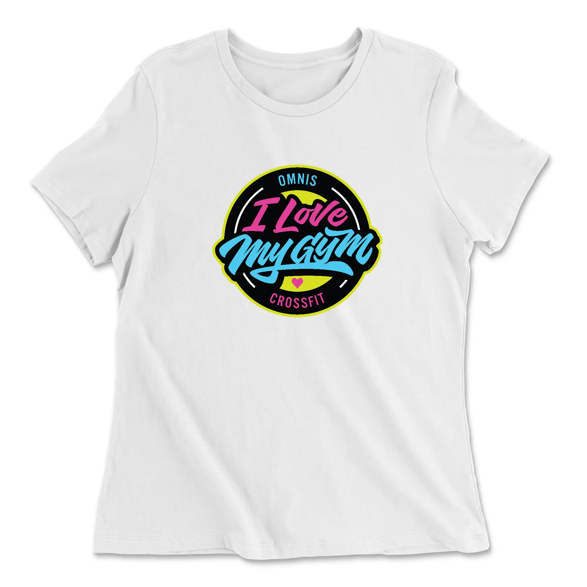 Omnis CrossFit I Love My Gym Womens - Relaxed Jersey T-Shirt