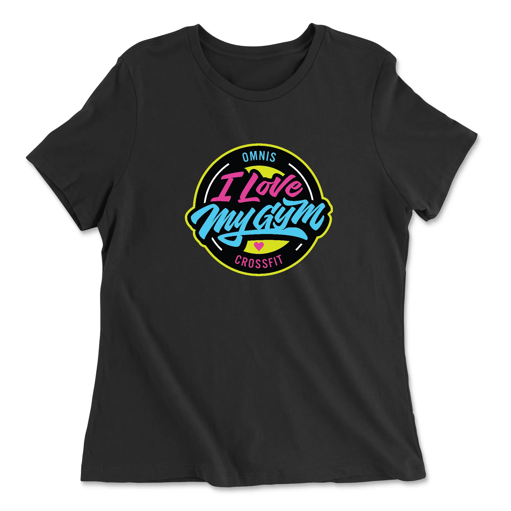 Omnis CrossFit I Love My Gym Womens - Relaxed Jersey T-Shirt