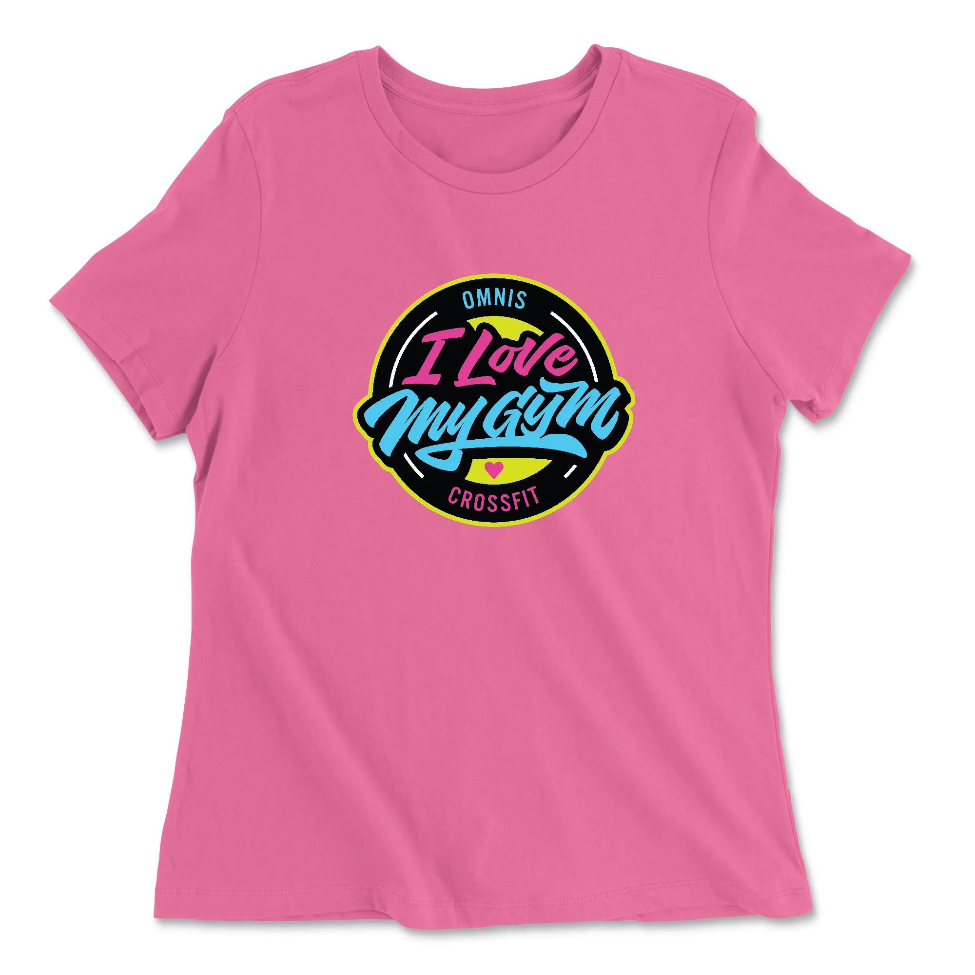 Omnis CrossFit I Love My Gym Womens - Relaxed Jersey T-Shirt