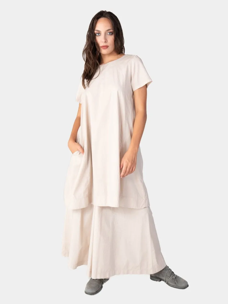 Round Neck Organic Cotton Day Dress