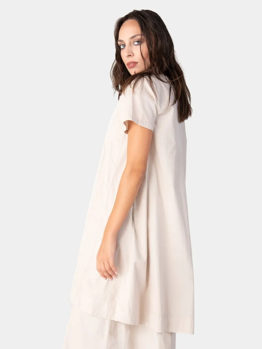 Round Neck Organic Cotton Day Dress