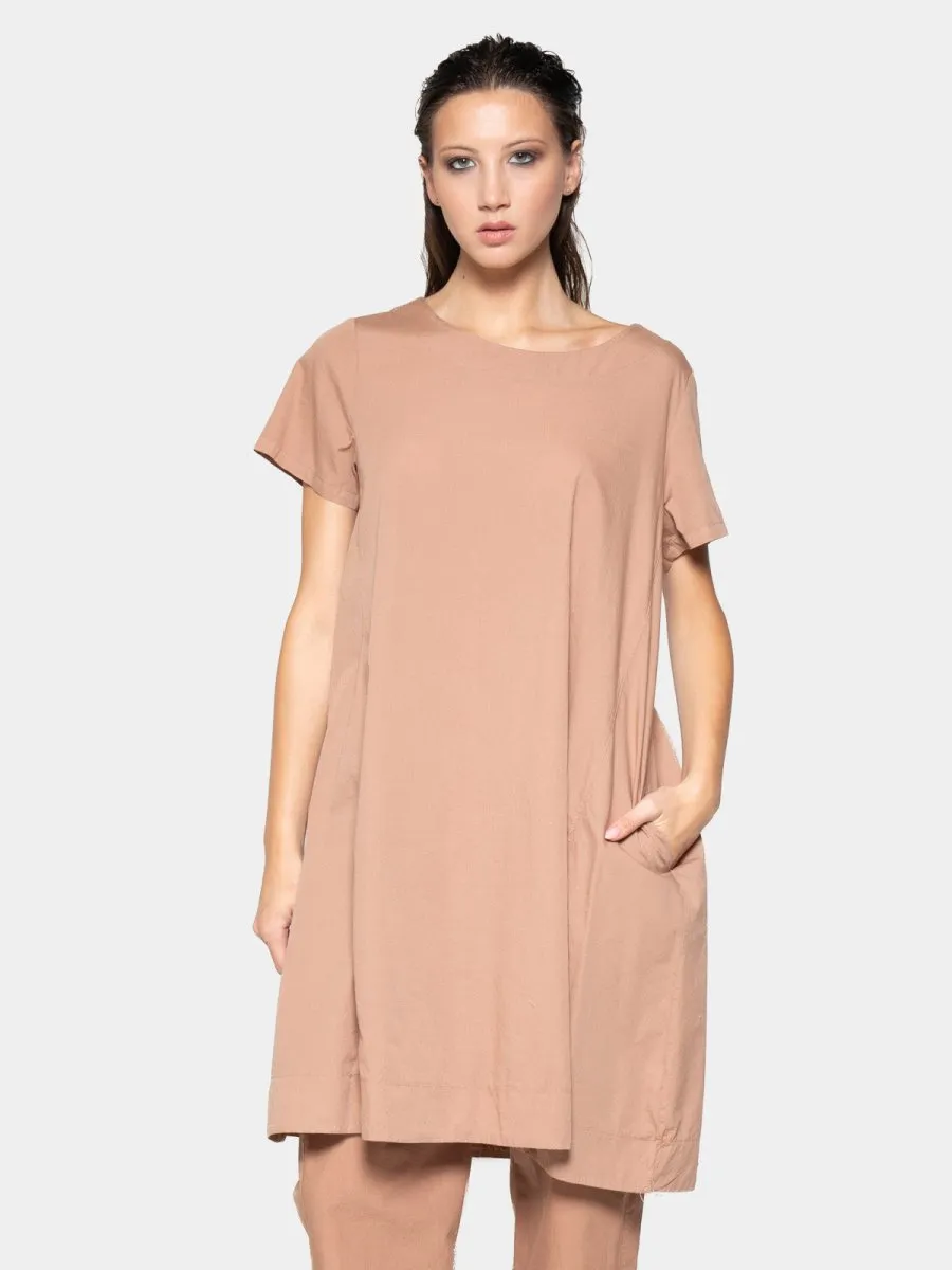 Round Neck Organic Cotton Day Dress