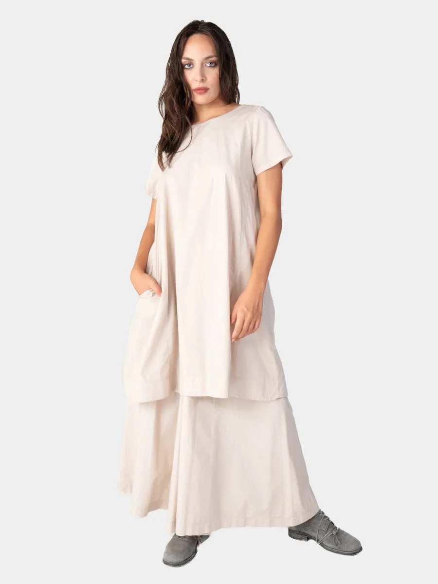 Round Neck Organic Cotton Day Dress