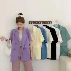 Shortsleeved Blazer
