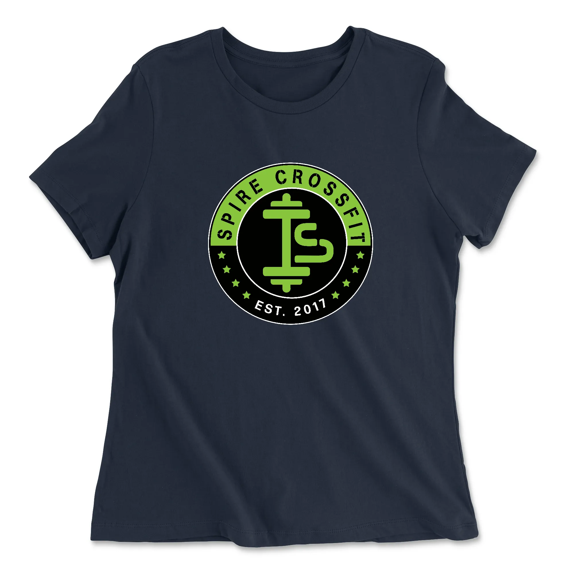 Spire CrossFit Round Womens - Relaxed Jersey T-Shirt