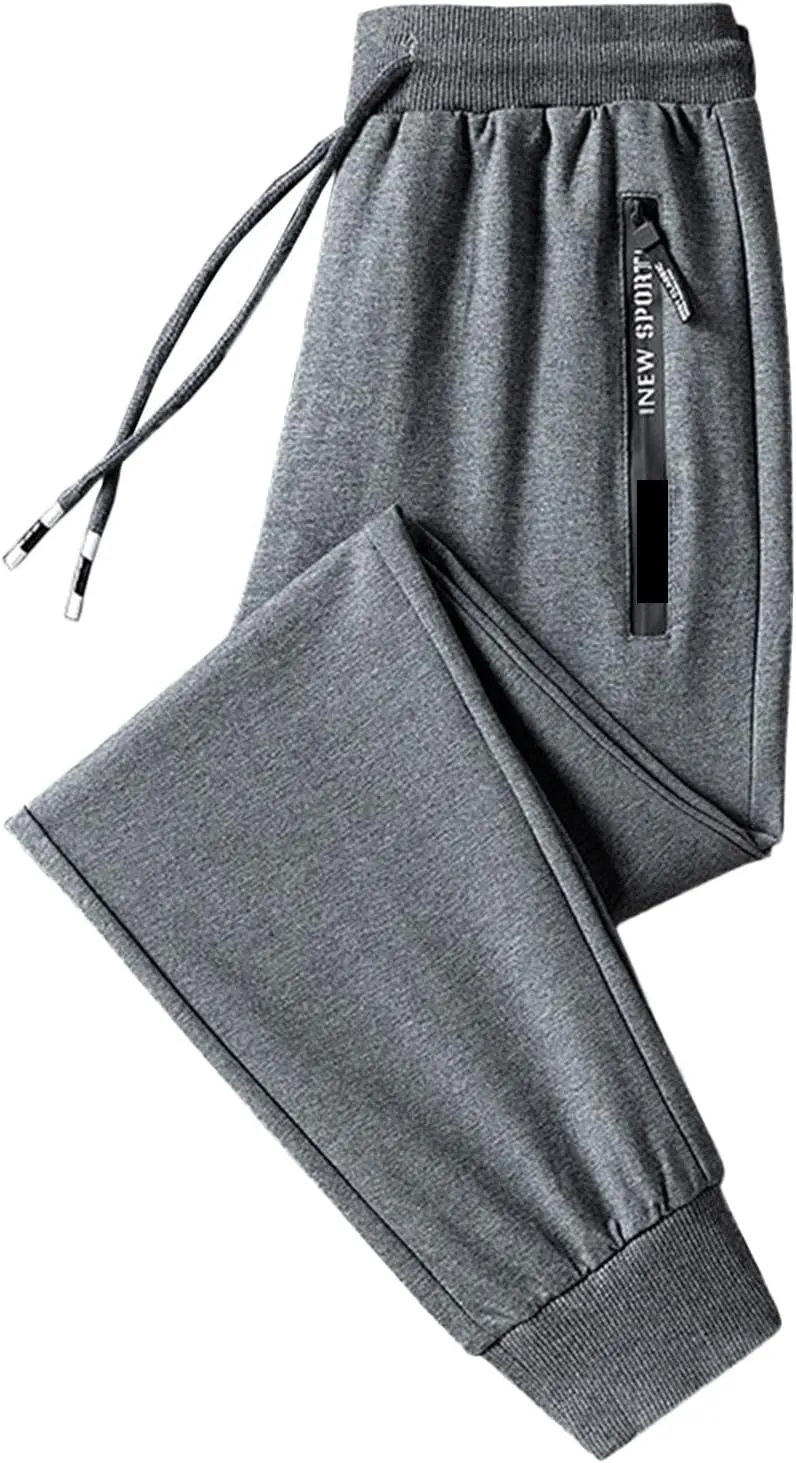 Sweatpants for Men Summer Drawstring Elastic Waist Fit Pockets Comfortable Athletic Sport Clothes Cute Joggers