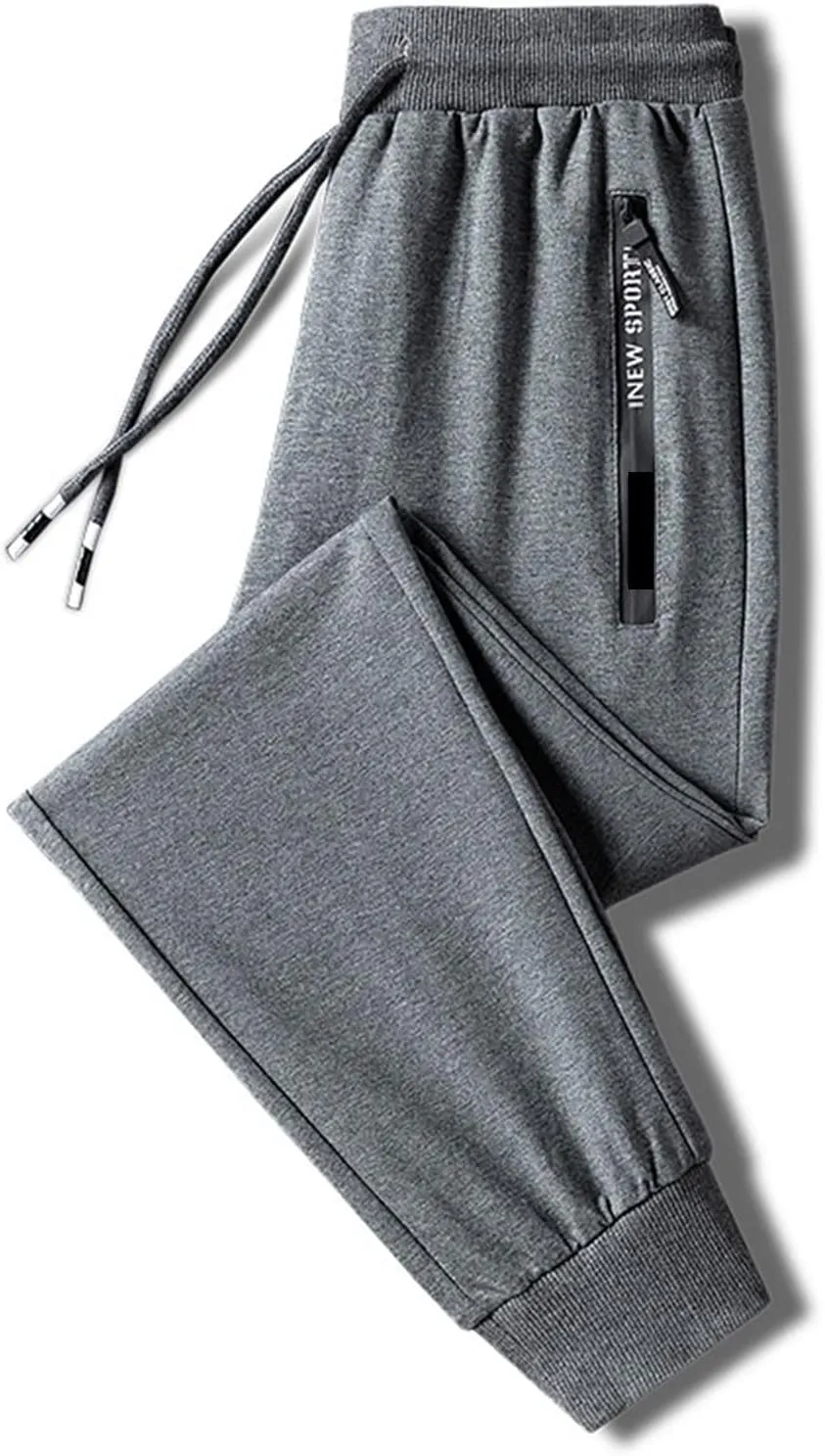 Sweatpants for Men Summer Drawstring Elastic Waist Fit Pockets Comfortable Athletic Sport Clothes Cute Joggers