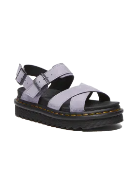 Voss II Buttersoft Leather Strap Sandals in Frosted Lavender