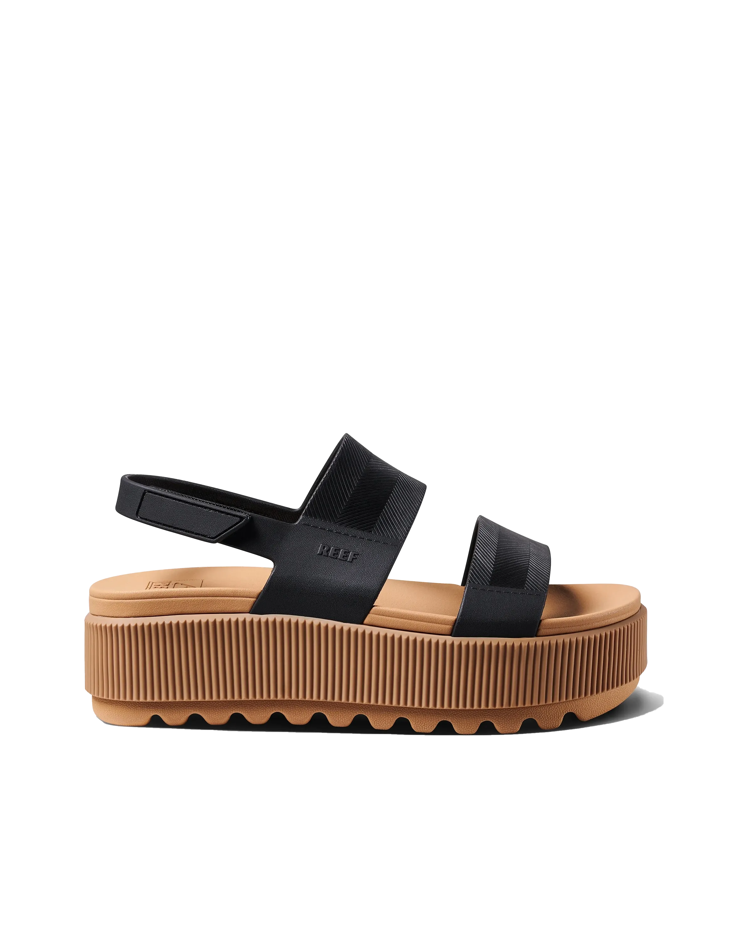 Water Vista Higer Sandals in Black & Tan