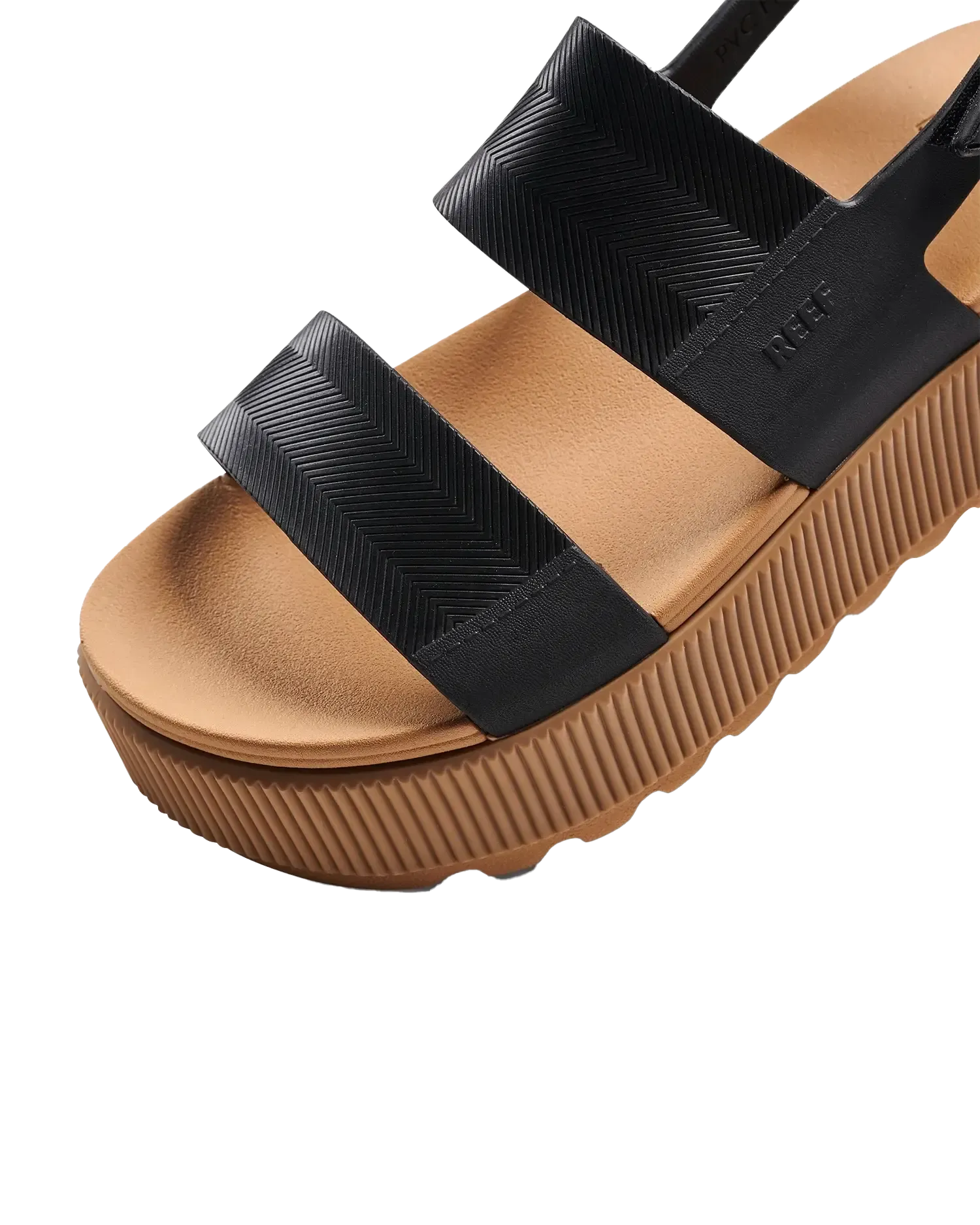 Water Vista Higer Sandals in Black & Tan