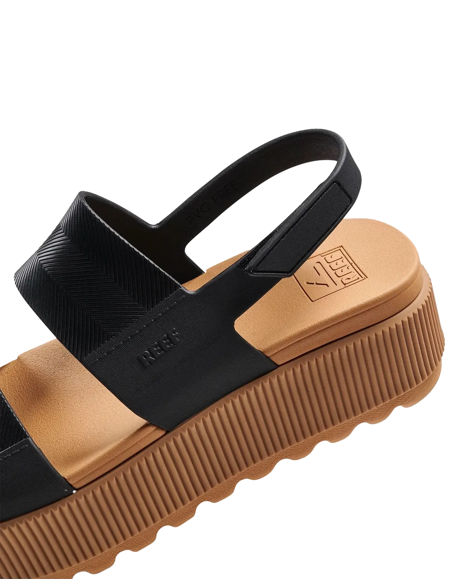 Water Vista Higer Sandals in Black & Tan