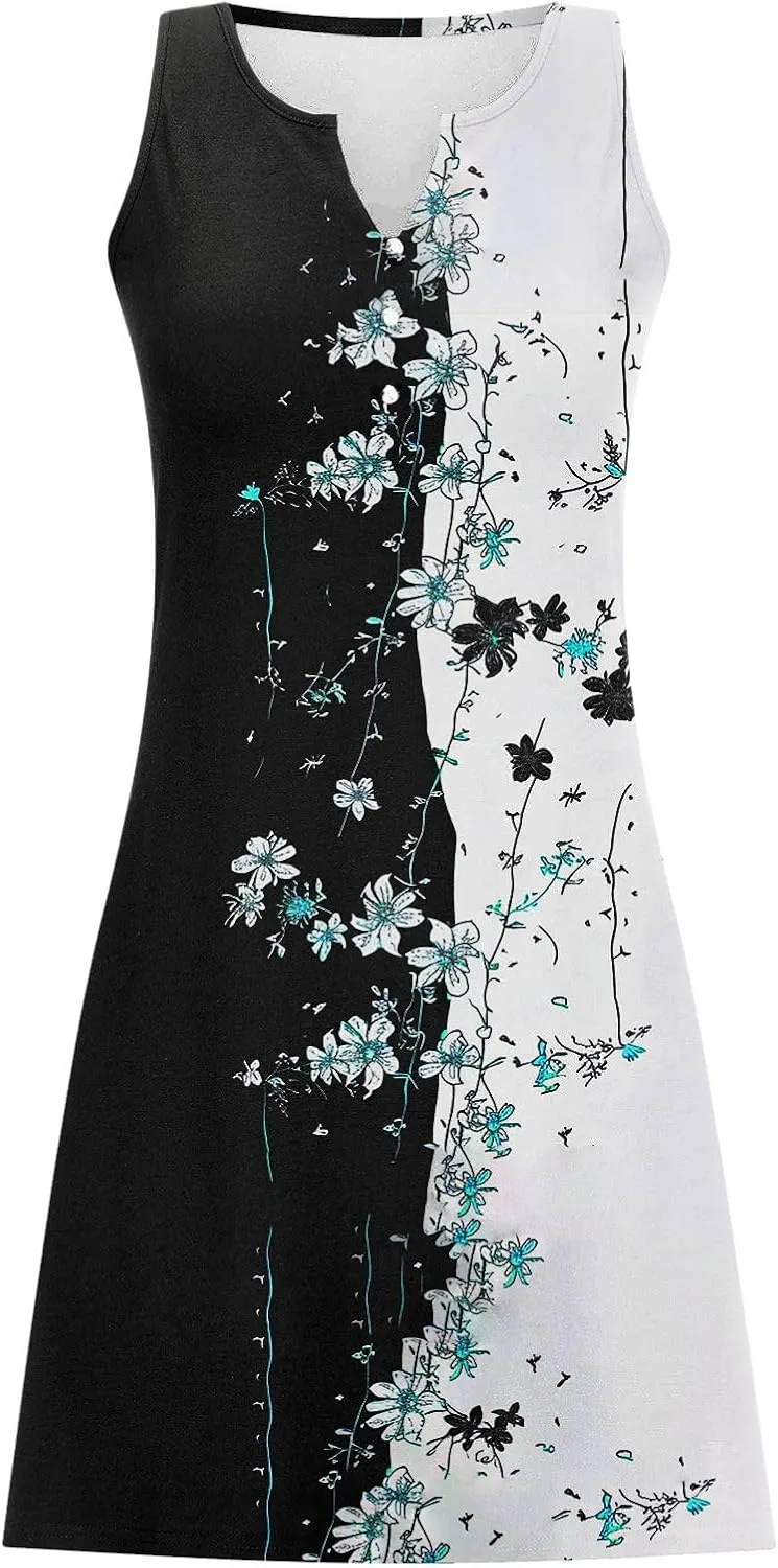 Women Dresses Casual Exotic Boho Waist-Length Trendy Dress Elegant Midi Dress Retro Sexy Beach Wedding Guest Dress