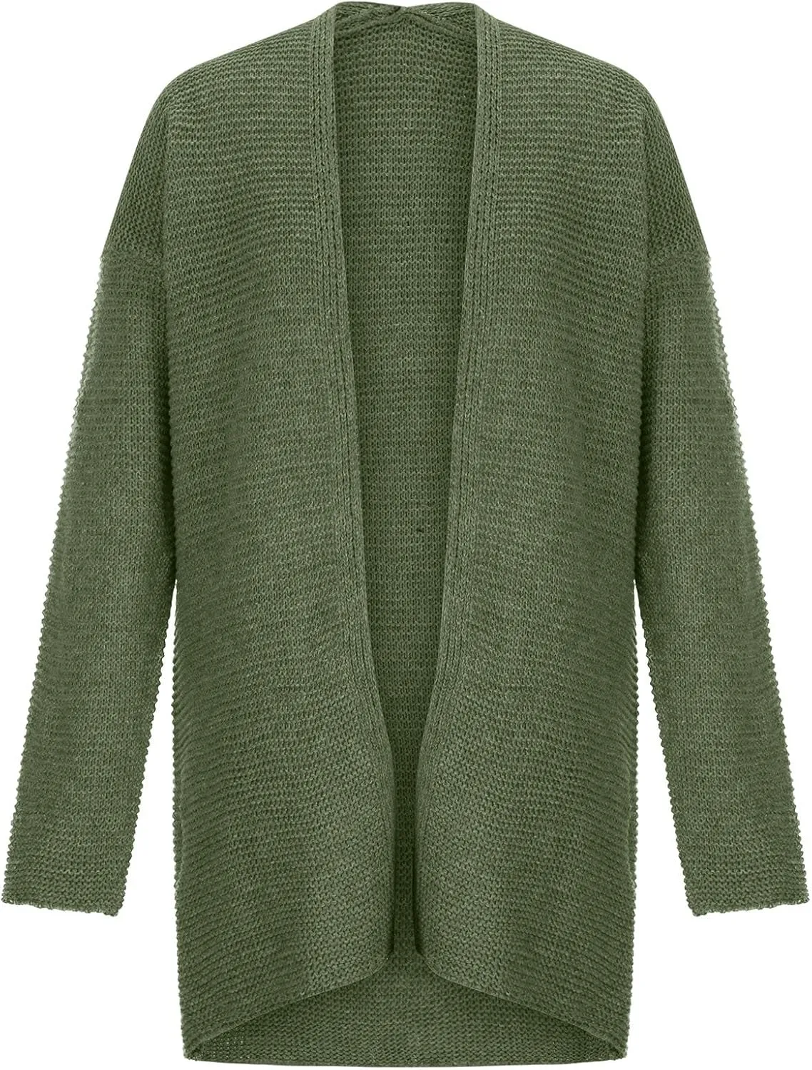 Womens Long Cardigan Sweaters 2022 Fall Oversized Slouchy Knit Chunky Open Front Sweater Coat Cozy Soft Outerwear
