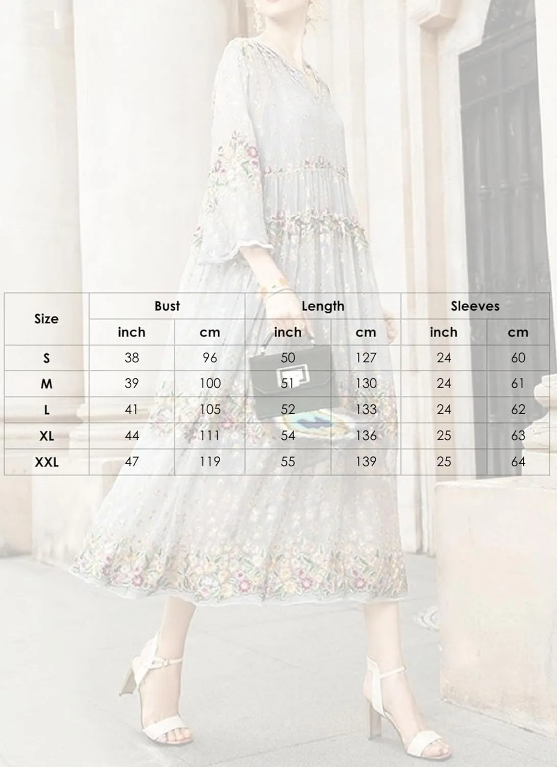 Women's Stylish Floral Print Hoodie Midi Dress Long Sleeve Shift Casual Loose Flowy Beach Sundress Tiered Tulle Dress