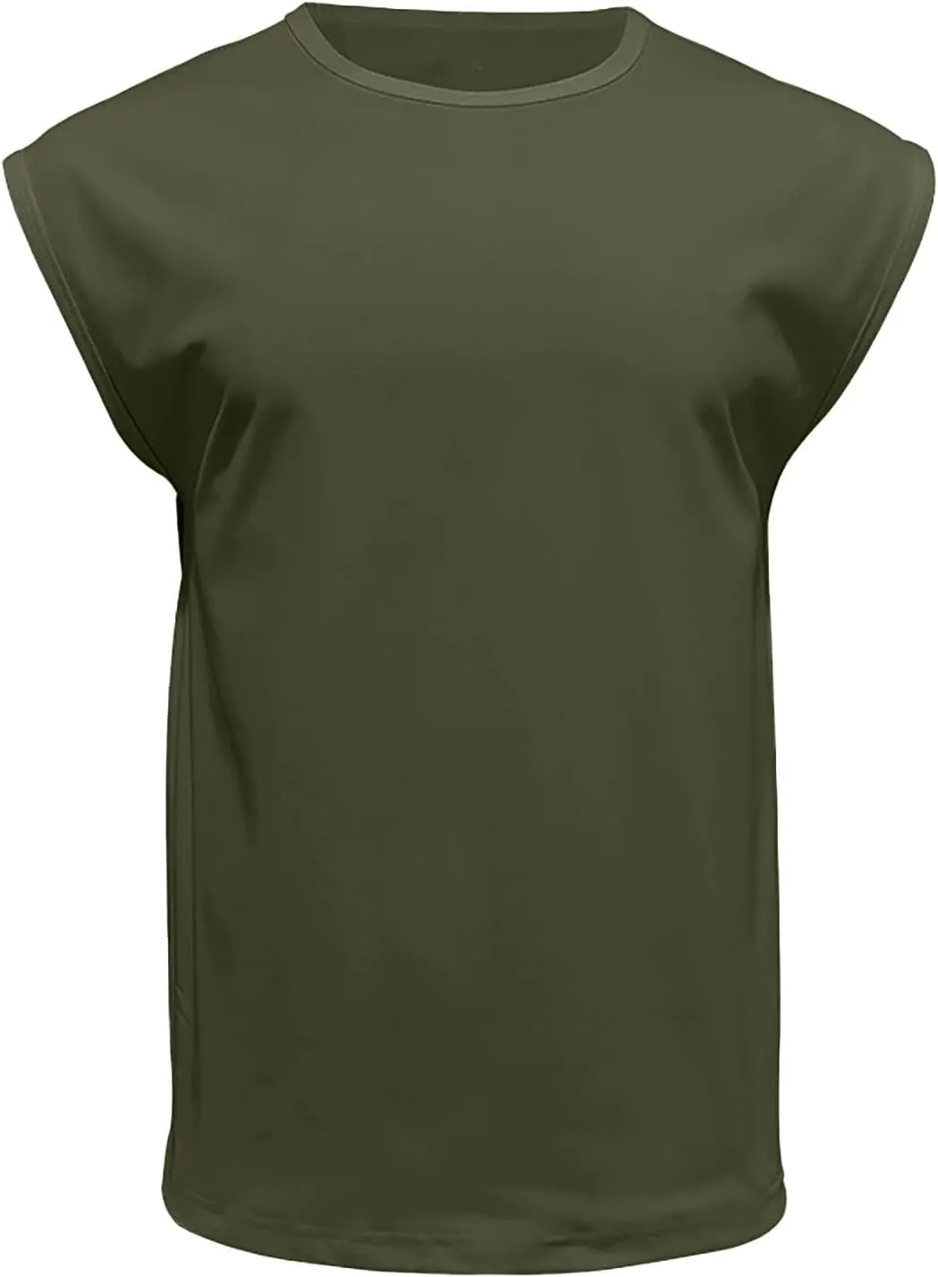 Xiaojmake Mens Workout Tank Tops Loose Athletic Sleeveless Sports T-Shirt Cap Sleeve Running Breathable Gym Muscle Tee Shirt
